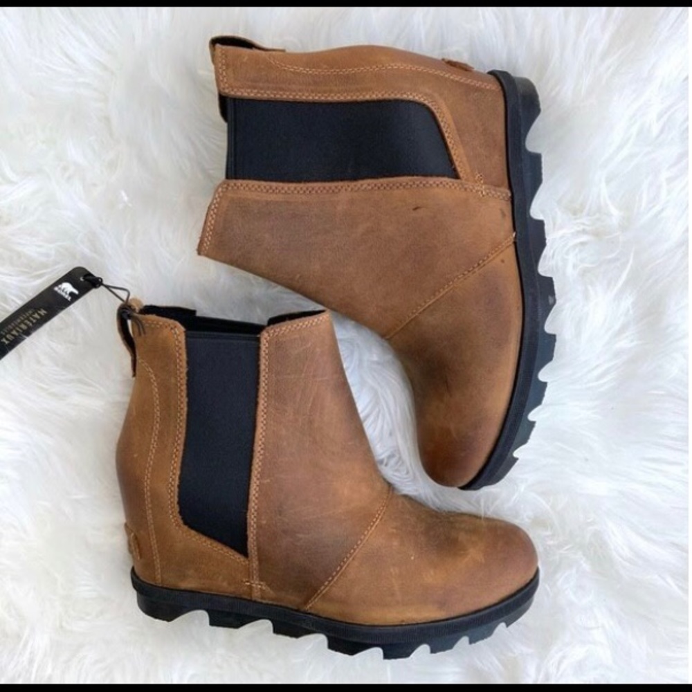 SOREL JOAN OF ARCTIC WEDGE II CHELSEA 6.5 Boot New